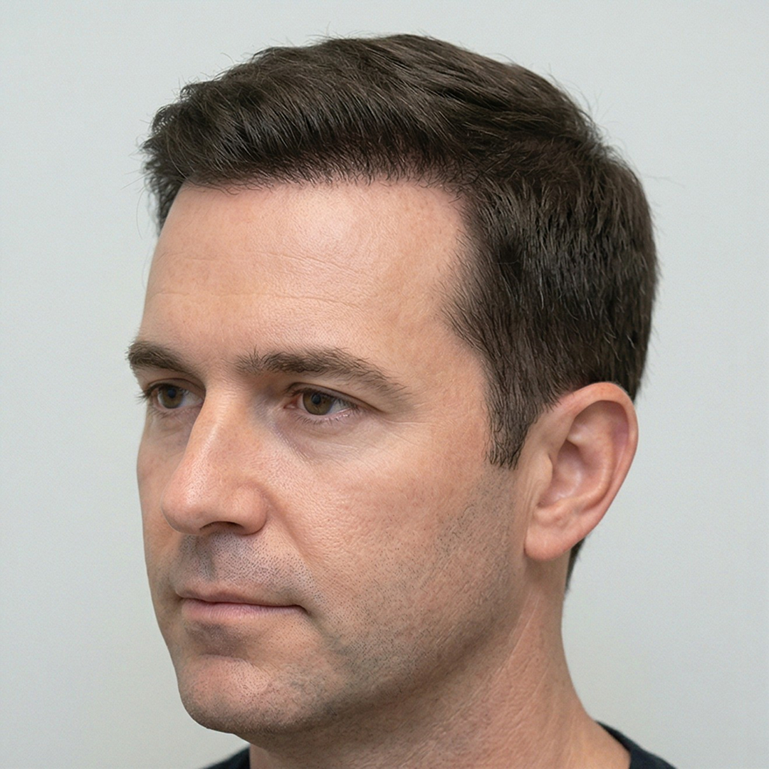 After hair transplant